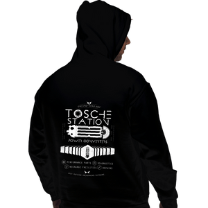Shirts Pullover Hoodies, Unisex / Small / Black Tosche Station