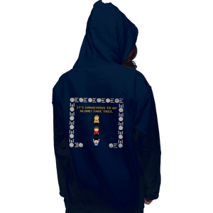 Secret_Shirts Pullover Hoodies, Unisex / Small / Navy Redshirt Zelda!