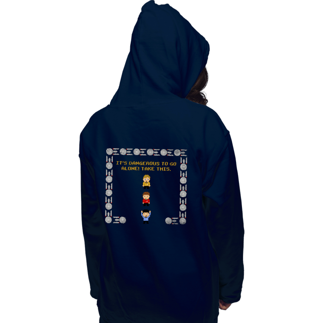 Secret_Shirts Pullover Hoodies, Unisex / Small / Navy Redshirt Zelda!