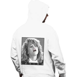 Shirts Pullover Hoodies, Unisex / Small / White Faking