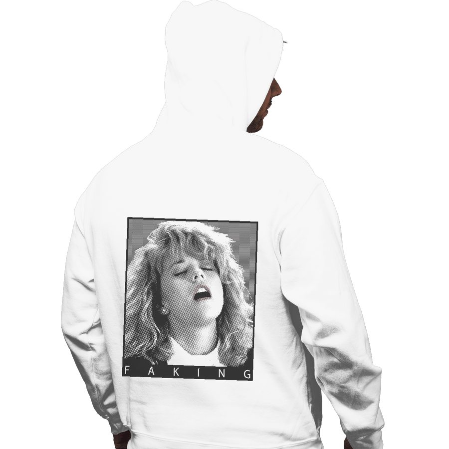 Shirts Pullover Hoodies, Unisex / Small / White Faking