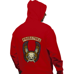 Daily_Deal_Shirts Pullover Hoodies, Unisex / Small / Red Predators