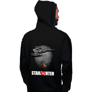 Secret_Shirts Pullover Hoodies, Unisex / Small / Black To The Starfighter!