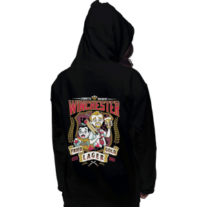 Shirts Pullover Hoodies, Unisex / Small / Black Winchester Fried Gold Lager