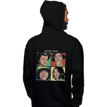 Load image into Gallery viewer, Shirts Pullover Hoodies, Unisex / Small / Black Scoops Troop
