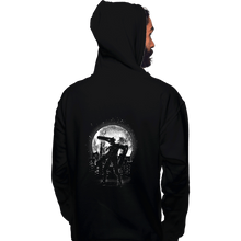 Load image into Gallery viewer, Shirts Pullover Hoodies, Unisex / Small / Black Moonlight Chainsaw
