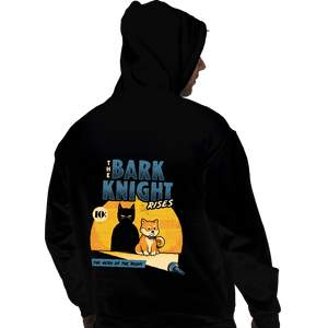 Daily_Deal_Shirts Pullover Hoodies, Unisex / Small / Black The Bark Knight