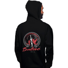 Load image into Gallery viewer, Shirts Pullover Hoodies, Unisex / Small / Black Bonfire Moonlight
