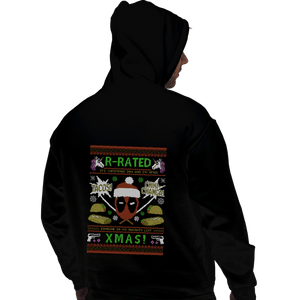 Shirts Pullover Hoodies, Unisex / Small / Black Rated R Christmas