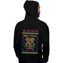 Load image into Gallery viewer, Shirts Zippered Hoodies, Unisex / Small / Black Magic Christmas

