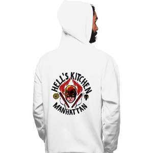 Secret_Shirts Pullover Hoodies, Unisex / Small / White Hell's Kitchen