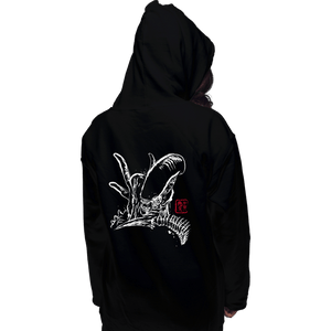 Daily_Deal_Shirts Pullover Hoodies, Unisex / Small / Black The Shadow of the Space Monster