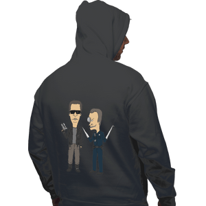 Shirts Zippered Hoodies, Unisex / Small / Dark Heather T800 and T1000
