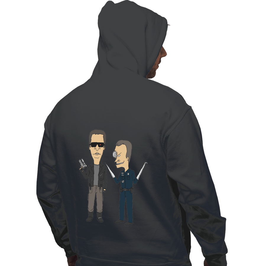 Shirts Zippered Hoodies, Unisex / Small / Dark Heather T800 and T1000