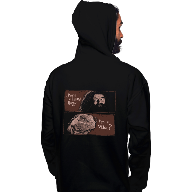 Secret_Shirts Pullover Hoodies, Unisex / Small / Black You Are A Lizard