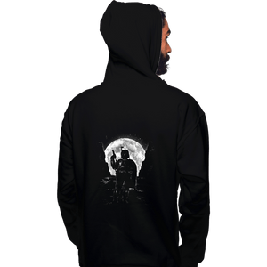 Shirts Pullover Hoodies, Unisex / Small / Black Moonlight Hunter