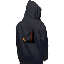 Load image into Gallery viewer, Shirts Pullover Hoodies, Unisex / Small / Dark Heather Dark Slingshot
