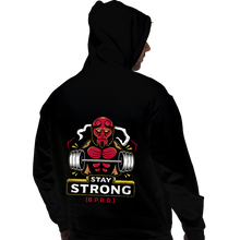Load image into Gallery viewer, Shirts Pullover Hoodies, Unisex / Small / Black B.P.R.D. Fitness

