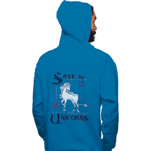 Load image into Gallery viewer, Secret_Shirts Pullover Hoodies, Unisex / Small / Sapphire Magical Conservation
