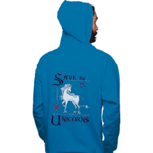 Load image into Gallery viewer, Secret_Shirts Pullover Hoodies, Unisex / Small / Sapphire Magical Conservation
