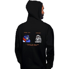 Load image into Gallery viewer, Daily_Deal_Shirts Pullover Hoodies, Unisex / Small / Black Cybertron Fighter
