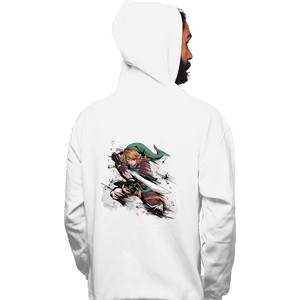 Secret_Shirts Pullover Hoodies, Unisex / Small / White Samurai Hero Of Time