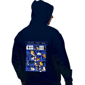 Secret_Shirts Pullover Hoodies, Unisex / Small / Navy Library Box