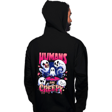 Load image into Gallery viewer, Daily_Deal_Shirts Pullover Hoodies, Unisex / Small / Black Ghost View Of Humanity
