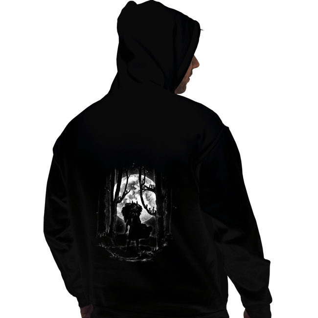 Shirts Pullover Hoodies, Unisex / Small / Black Moonlight Princess