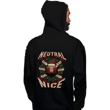Load image into Gallery viewer, Shirts Pullover Hoodies, Unisex / Small / Black Neutral Nice Christmas
