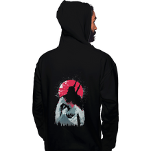 Load image into Gallery viewer, Shirts Pullover Hoodies, Unisex / Small / Black Wild Sunset
