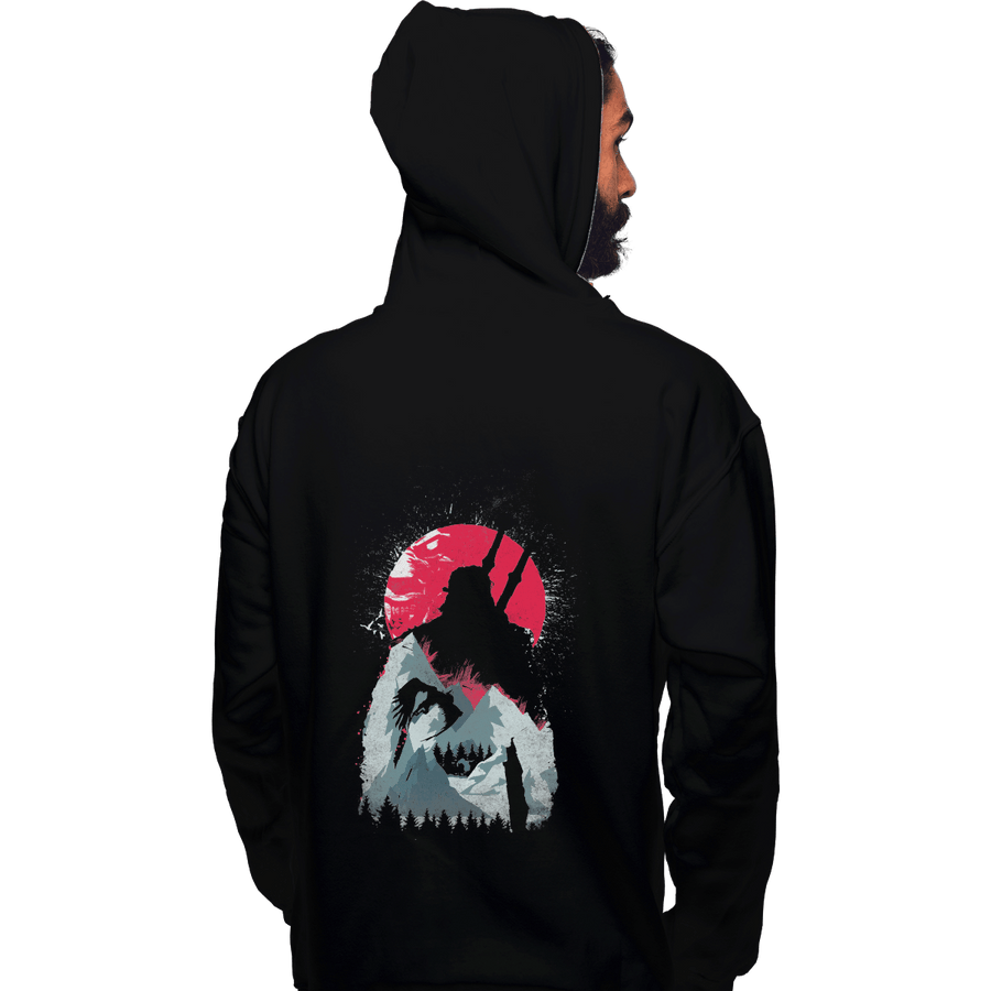 Shirts Pullover Hoodies, Unisex / Small / Black Wild Sunset