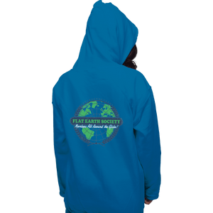 Shirts Pullover Hoodies, Unisex / Small / Sapphire Around The Globe