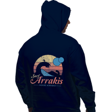 Load image into Gallery viewer, Shirts Pullover Hoodies, Unisex / Small / Navy Surf Arrakis
