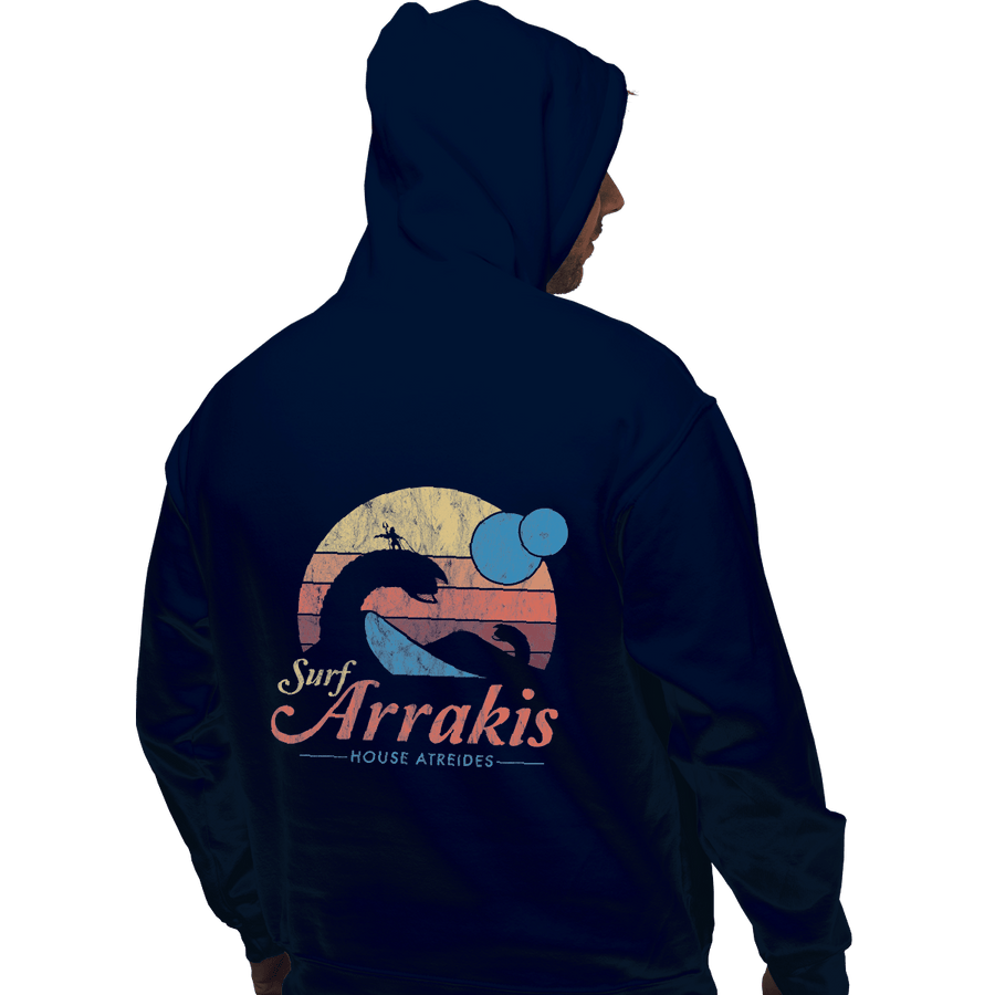 Shirts Pullover Hoodies, Unisex / Small / Navy Surf Arrakis