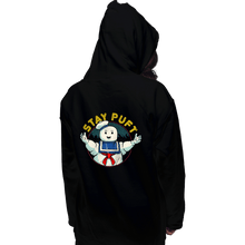Load image into Gallery viewer, Shirts Pullover Hoodies, Unisex / Small / Black Stay Puft
