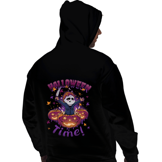 Daily_Deal_Shirts Pullover Hoodies, Unisex / Small / Black Halloween Time!