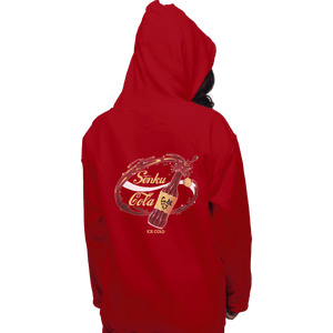 Shirts Zippered Hoodies, Unisex / Small / Red Senku Cola
