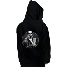 Load image into Gallery viewer, Shirts Pullover Hoodies, Unisex / Small / Black Retro Trooper
