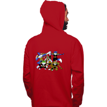 Load image into Gallery viewer, Shirts Pullover Hoodies, Unisex / Small / Red Fox Force
