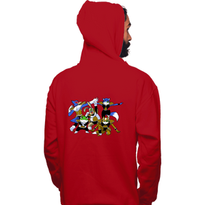 Shirts Pullover Hoodies, Unisex / Small / Red Fox Force