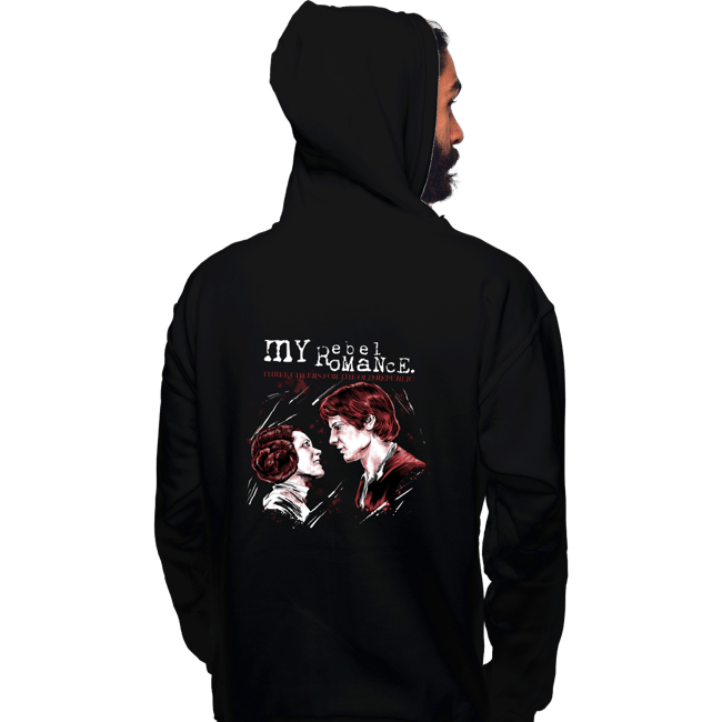 Daily_Deal_Shirts Pullover Hoodies, Unisex / Small / Black My Rebel Romance