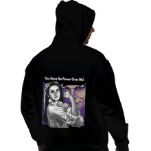 Load image into Gallery viewer, Shirts Pullover Hoodies, Unisex / Small / Black No Power Over Me
