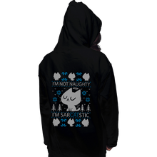 Load image into Gallery viewer, Daily_Deal_Shirts Pullover Hoodies, Unisex / Small / Black SarCATstic
