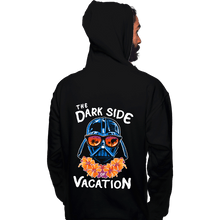 Load image into Gallery viewer, Daily_Deal_Shirts Pullover Hoodies, Unisex / Small / Black The Dark Side Of Vacation
