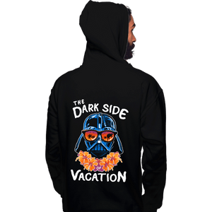 Daily_Deal_Shirts Pullover Hoodies, Unisex / Small / Black The Dark Side Of Vacation