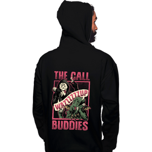 Daily_Deal_Shirts Pullover Hoodies, Unisex / Small / Black Cthulhu Call Buddies
