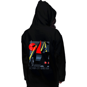 Daily_Deal_Shirts Pullover Hoodies, Unisex / Small / Black Gotham Grand Prix