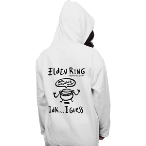 Secret_Shirts Pullover Hoodies, Unisex / Small / White Hello Tarnished Dude