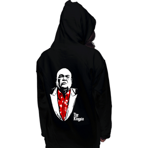 Daily_Deal_Shirts Pullover Hoodies, Unisex / Small / Black The Kingpin